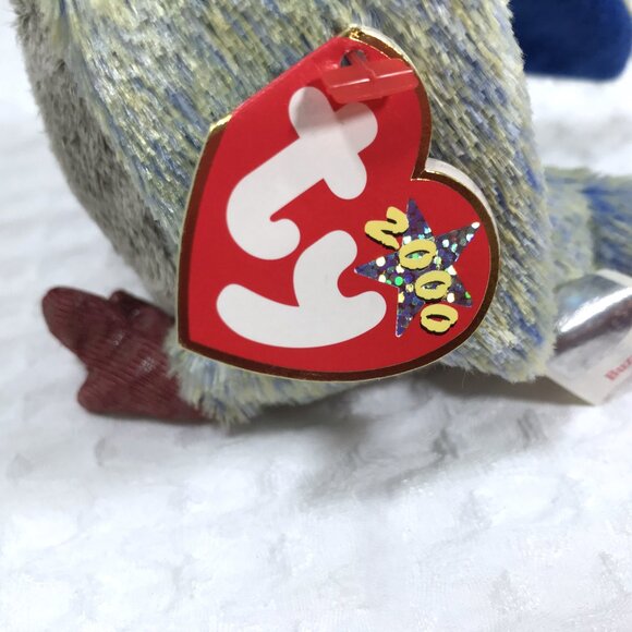 5/$25 Plush Bird TY Beanie Babies Buzzy 2000 - Picture 8 of 11